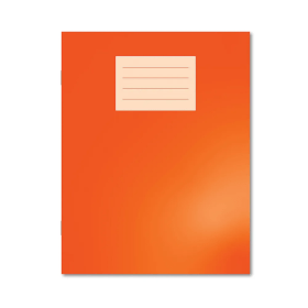 Hamelin Oxford 229mm x 178mm Exercise Book Squared 80 Page Orange 100 Pack JD06134 F