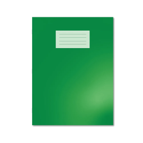Hamelin Oxford A4 Exercise Book Lined 80 Page Dark Green 50 Pack JD28717 F