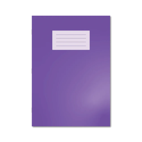 Hamelin Oxford A4 Exercise Book Lined 64 Page Purple 50 Pack JD06175 F