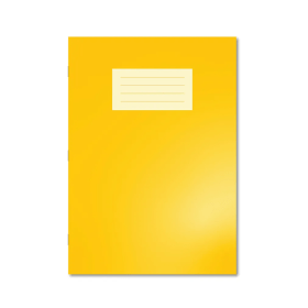 Hamelin Oxford A4 Exercise Book Lined 80 Page Yellow 50 Pack JD15823 F