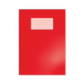 Hamelin Oxford A4 Handwriting Book Lined 80 Page Bright Red 50 Pack JD07062 F