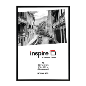 Hampton Frames Certificate Frame A3 Black Aluminium PHT00386 F