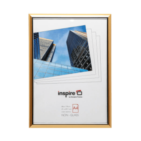 Hampton Frames Certificate Frame A4 Gold Plastic PHT80956 F
