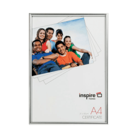 Hampton Frames Certificate Frame A4 Silver PHT80304 F