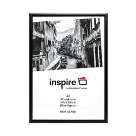 Hampton Frames Non Glass A2 Black Wood PHT80960 F