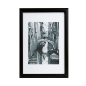 Hampton Frames Non Glass A4 Black Wood PHT00400 F