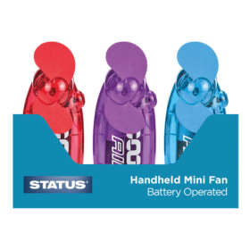 Handheld Mini Fan 2.5 Inch 12 Pack STS6742 F