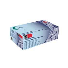 Handsafe Nitrile Gloves Powder Free Blue Medium 200 Pack 484373 F