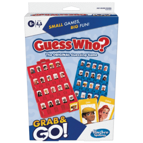 Hasbro Guess Who Grab and Go Portable Game ABG16449 F