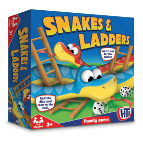Hasbro Snakes and Ladders Board Game ABG43251 F