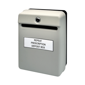 Helix Post Suggestion Box Grey 137503 F