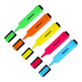 Highlighter Value Pack Assorted 5 Pack