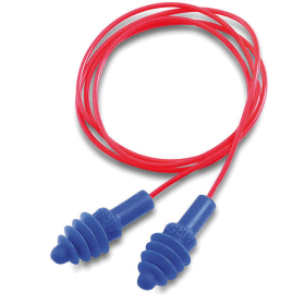 Honeywell Airsoft Corded Earplugs Flip Top Box Blue 50 Pack HNW00031 F