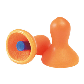 Honeywell Quiet Uncorded Reusable Earplugs Orange 50 Pack HNW00570 F