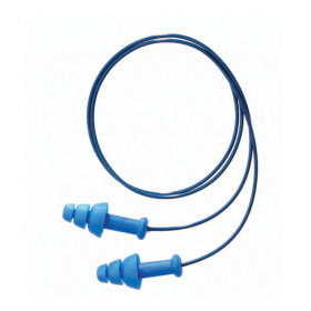 Honeywell Smartfit Detectable Corded Earplugs Blue 50 Pack HNW01452 F