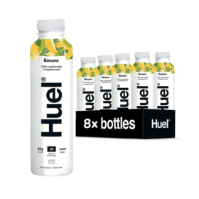 Huel Banana Complete Meal Drink 500ml 8 Pack 827888 F