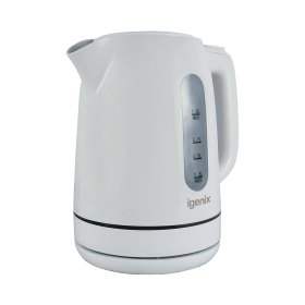 Igenix 1 Litre Jug Kettle Cordless White IGK01022W 830752 F