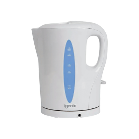 Igenix 1.7 Litre 2200W Cordless Jug Kettle White 113670 F