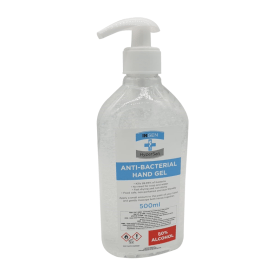 Ingen Antibacterial Sanitising Hand Gel 80 Alcohol 500ml 594152 F