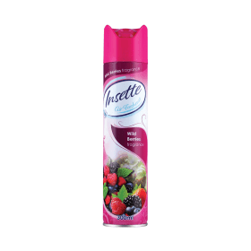 Insette Air Freshener Aerosol Wild Berry 330ml 2 Pack 767665 F