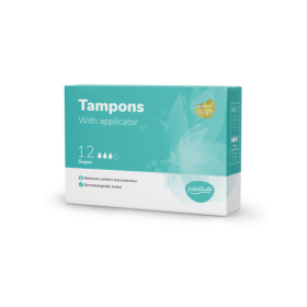 Interlude Applicator Tampons Super 12 x 12 144 Pack TSL26407 F