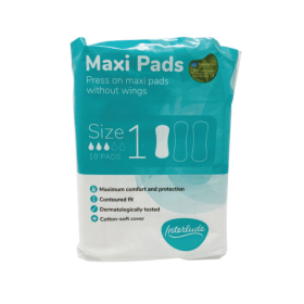 Interlude Maxi Pads Size 1 24 x 10 240 Pack TSL26438 F