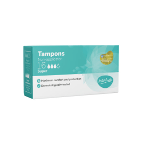 Interlude Non Applicator Digital Tampons 16x12 192 Pack 6450C TSL26409 F