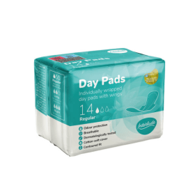 Interlude Ultra Day Regular Sanitary Pads With Wings 12x14 Pads 168 Pack 6485C TSL26485 F