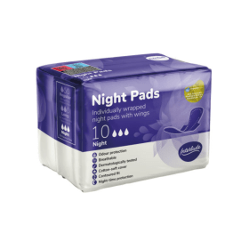 Interlude Ultra Night Sanitary Pads With Wings 12x10 Pads 120 Pack 6484C TSL26484 F
