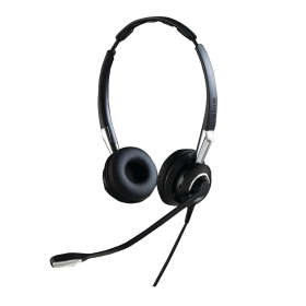 Jabra BIZ 2400 II QD Wired On Ear Duo NC Headset USB Black 472972 F
