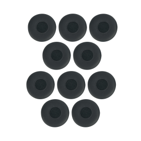 Jabra Evolve 20 30 40 65 Leather Ear Cushion 10 Pack Black 761615 F