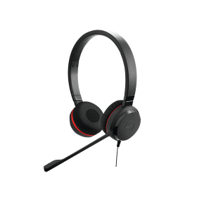 Jabra Evolve 20 SE MS Wired On Ear Stereo Binaural Headset USB Black 4999 823 309 529432 F