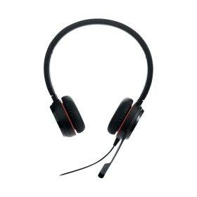 Jabra Evolve 30 II Wired On Ear Stereo Corded Replacement Headset 3.5mm Jack Black 761308 F