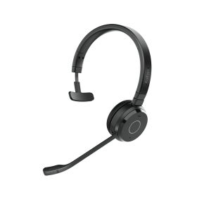 Jabra Evolve 65 TE MS Wireless On Ear Mono Headset Bluetooh Black 893661 F