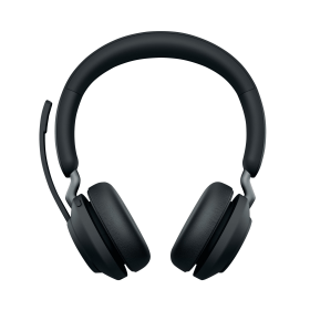 Jabra Evolve2 65 Wireless On Ear Stereo Headset USB C Black 751796 F
