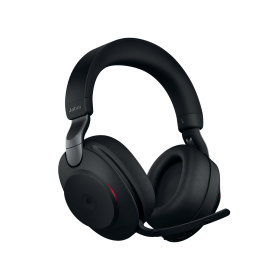 Jabra Evolve2 85 380c Wireless On Ear MS Stereo Headset Bluetooth USB C Black 591529 F