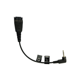 Jabra Quick Disconnect QD to 2.5mm Jack Straight Cord 751949 F