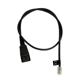 Jabra Quick Disconnect QD to Modular RJ Extension Cord for Cisco IP Phones 751918 F