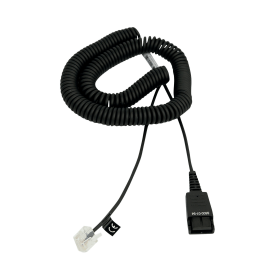 Jabra Quick Disconnect QD to Modular RJ45 Coiled Cord for Siemens Openstage Series 2m 761394 F