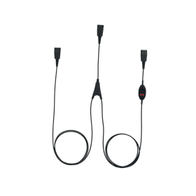 Jabra Supervisor Quick Disconnect QD Cord with Supervisor Mute Functionality 522684 F
