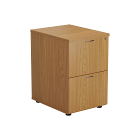 Jemini 2 Drawer Filing Cabinet 464mm x 600mm x 710mm Nova Oak 574288 F