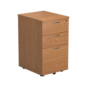 Jemini 3 Drawer Under Desk Pedestal Nova Oak 521972 F