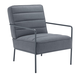 Jemini Atlas Reception Wire Frame Armchair 800mm x 810mm Grey 848285 F