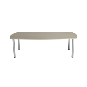 Jemini Boardroom Table 1800x1200x730mm Grey Oak KF840199 533998 F