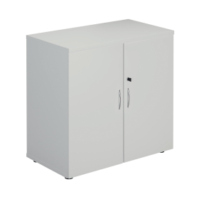 Jemini Cupboard 800mm x 450mm x 800mm White 576543 F