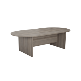 Jemini D End Meeting Table 2400mm x 1200mm x 730mm Oak 533959 F