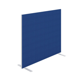 Jemini Floor Standing Screen 1400mm x 25mm x 1200mm Blue KF90496 F