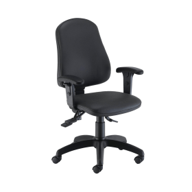 Jemini Intro Posture Chair with Arms 470mm x 550mm x 910mm Polyurethene 610372 F
