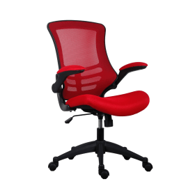 Jemini Jaya Operator Chair 680mm x 670mm x 970 1070mm Red 848335 F