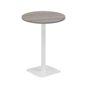 Jemini Origin Round Coffee Table 800mm x 1145mm Grey Oak White 893991 F